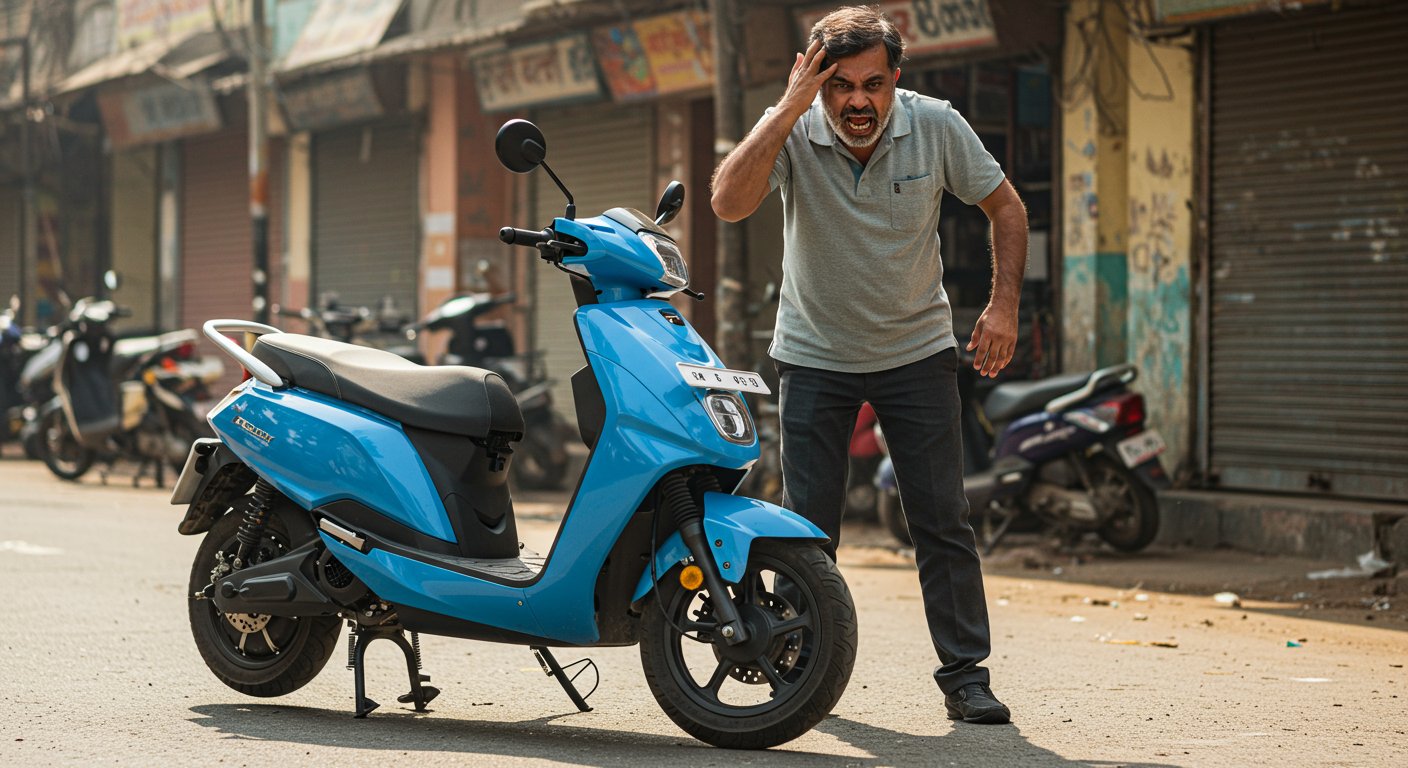 एक महीने में तीन बार खराब हुई इलेक्ट्रिक स्कूटी, मालिक का फूटा गुस्सा: अब कितना करें भरोसा?