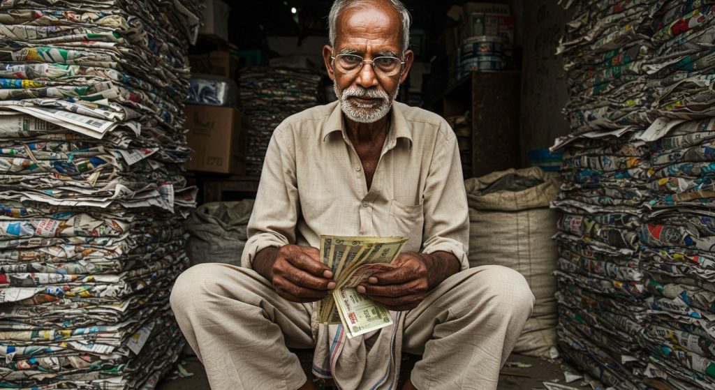 You'll be stunned to know a scrap dealer's one-day earnings! The monthly figure will shock you.
