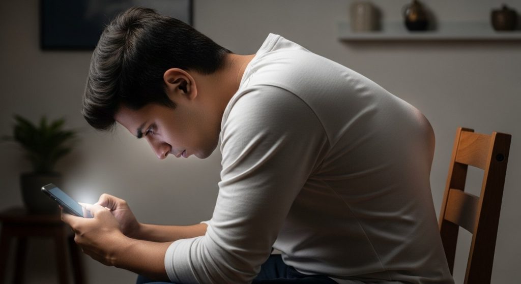 Mobile Phone Danger in UP: Bending to Look at Phone Causes 'Hump', Adversely Affecting Spine; Shocking Study Revealed