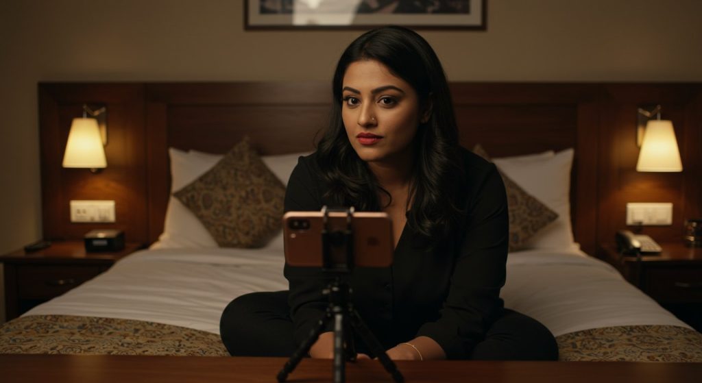 Husband Leaves, Wife Turns On Camera, Millions Watch 'Bedroom' Video! Sparks Uproar.