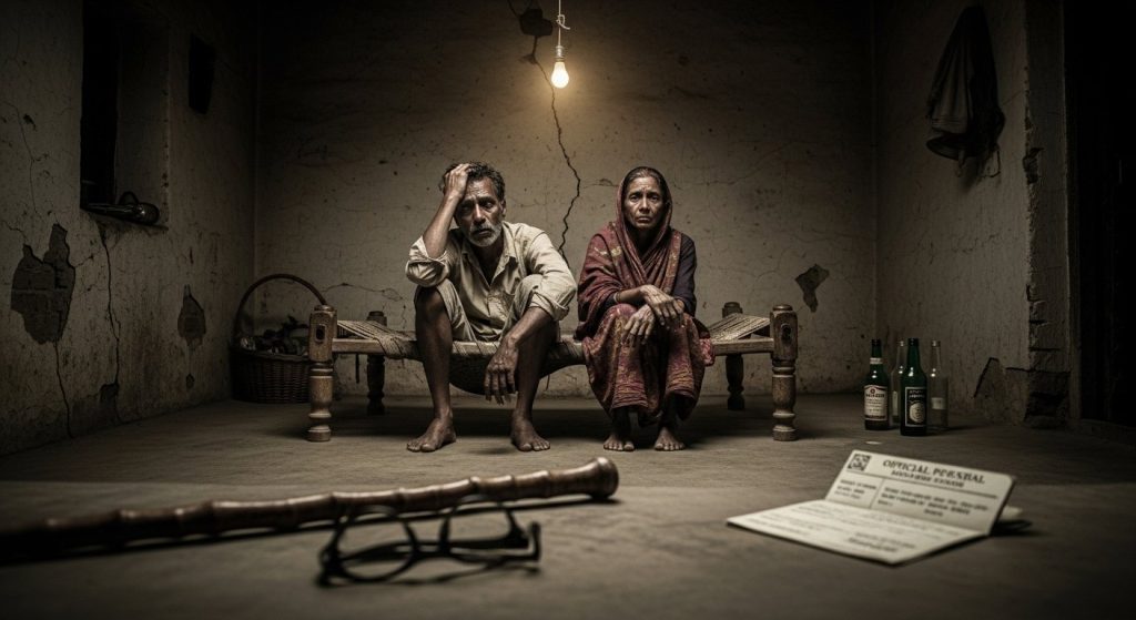 UP: Couple blinded by alcohol addiction murder disabled brother for his pension