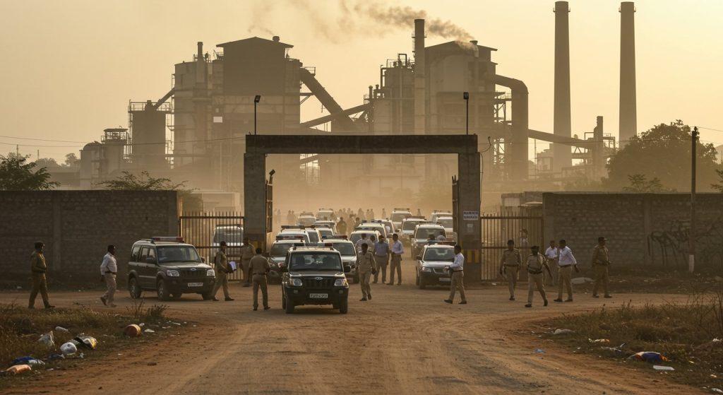 Major IT Raid on Two Units of Dhampur Sugar Mill in Sambhal: Officials Arrive in Over 50 Vehicles