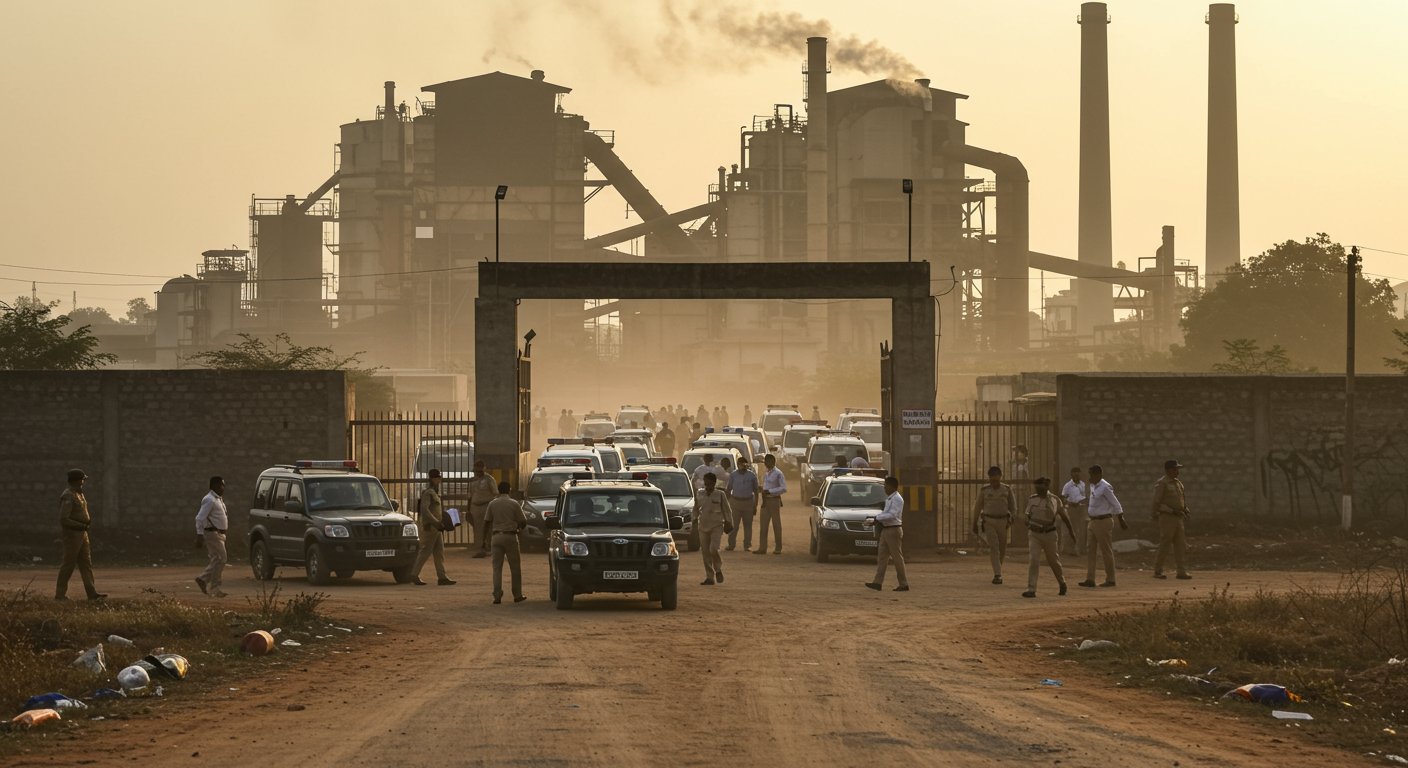 संभल में धामपुर शुगर मिल की दो इकाइयों पर बड़ा IT छापा: 50 से अधिक गाड़ियों से पहुंचे अधिकारी