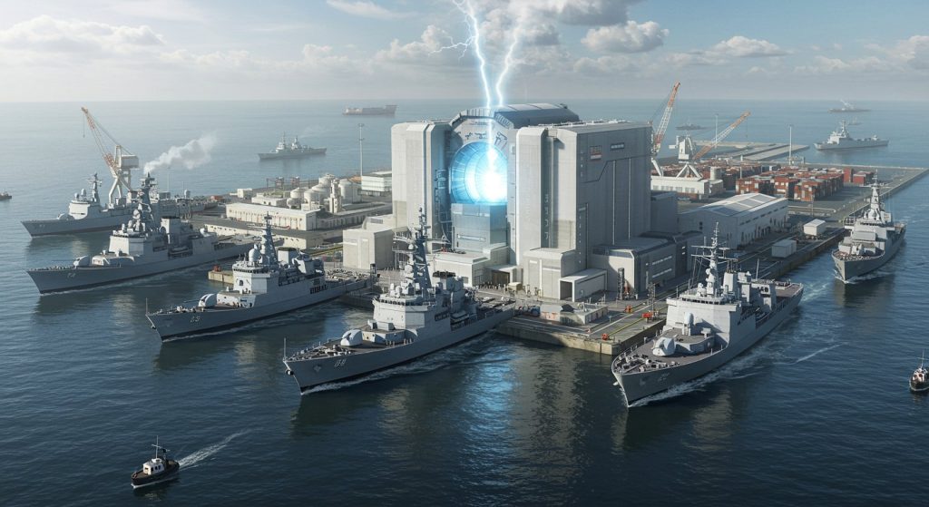 India building 200 MW nuclear power reactor: Will boost naval power, also for use in merchant navy and commercial ships.