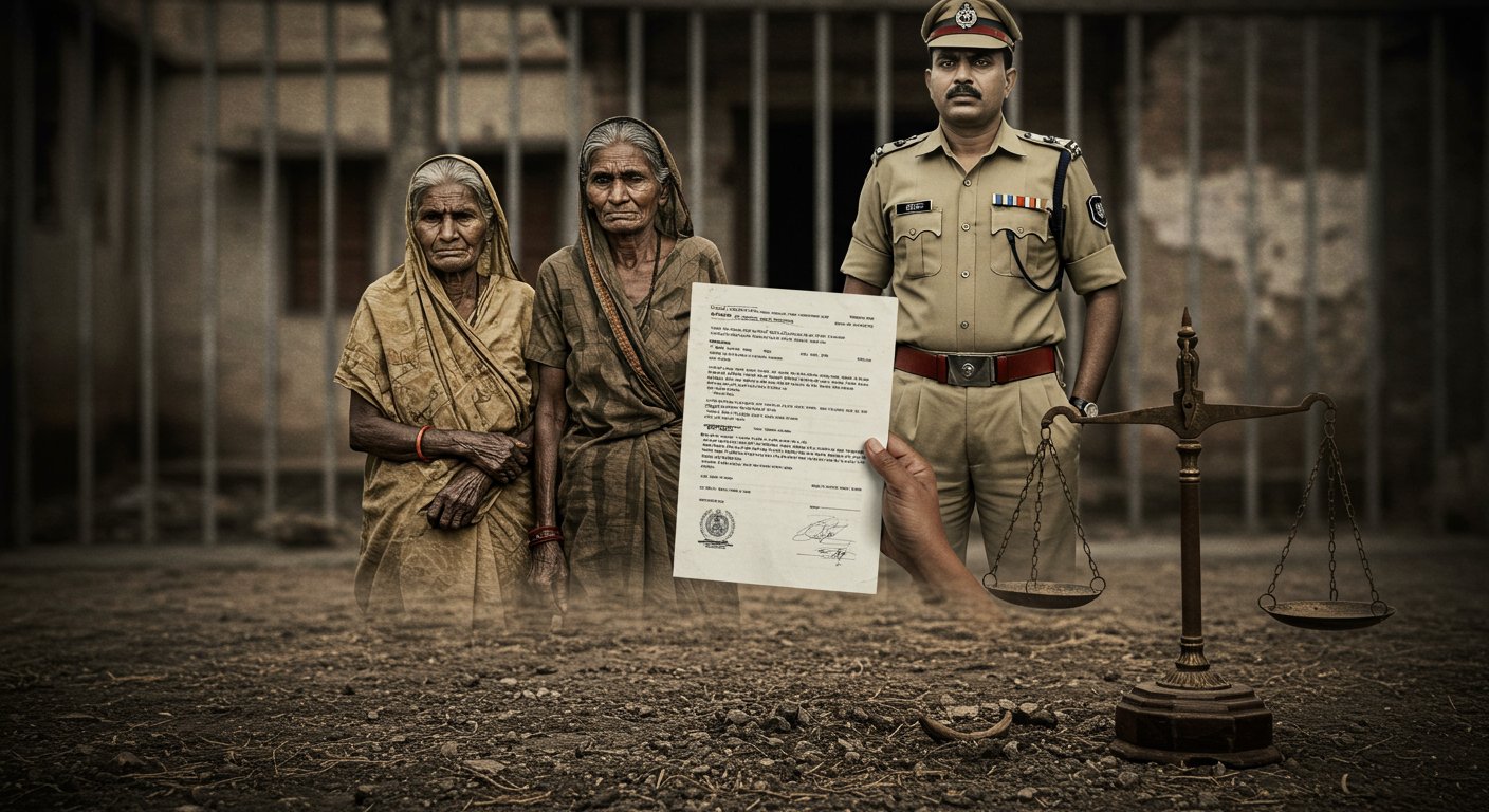 बेशकीमती ज़मीन के लिए परिवार को भेजा जेल, अब इंस्पेक्टर को मिली क्लीन चिट: यूपी में न्याय पर सवाल