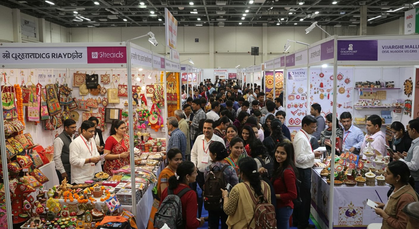 यूपी इंटरनेशनल ट्रेड शो: छोटे व्यापारियों के लिए बना ‘दिवाली का तोहफा’, हुआ 60 लाख का औसत कारोबार!