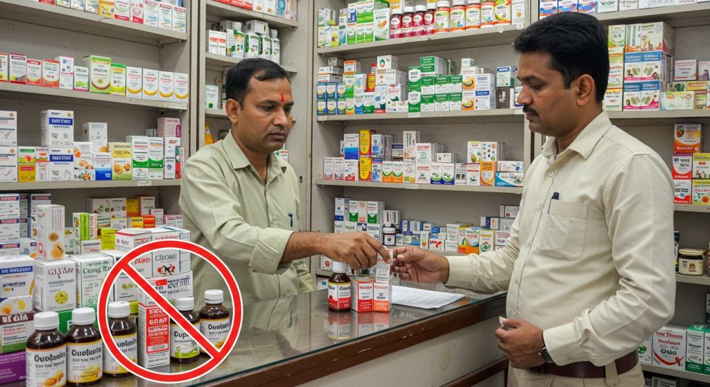 Strict Action on Cough Syrup in UP: 'Coldrif' Completely Banned, Investigation of Other Medicines Ordered Statewide!