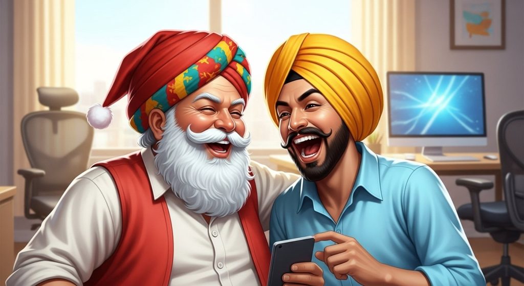 Forget office tension! Santa-Banta's super funny jokes are going viral, read and laugh!