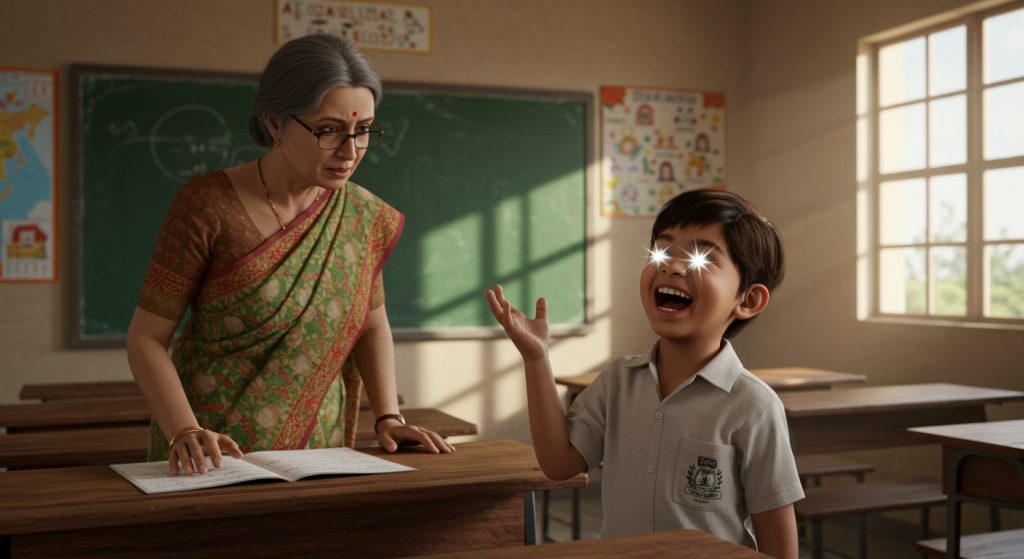 Teacher asked 'What is a lizard?', student's hilarious reply took the internet by storm!