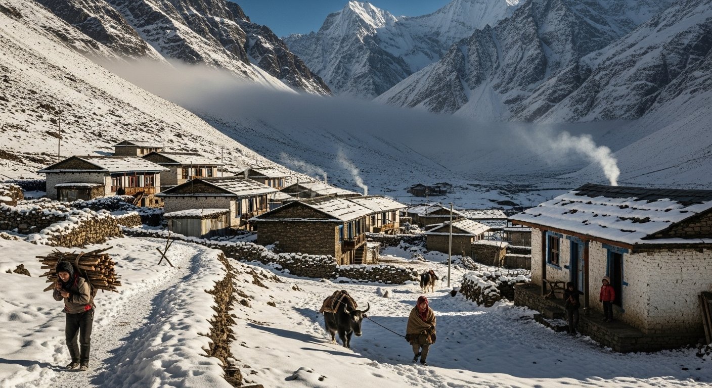 भारत का सबसे अकेला गाँव: 6 महीने दुनिया से कटे, जानिए कैसे जीते हैं लोग!