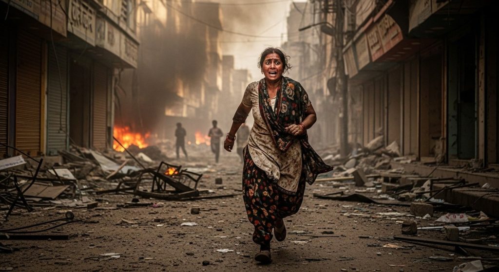 Kanpur Blast: Hearts Stunned Seeing Burning Woman Run; Three Horrifying Scenes Captured on CCTV