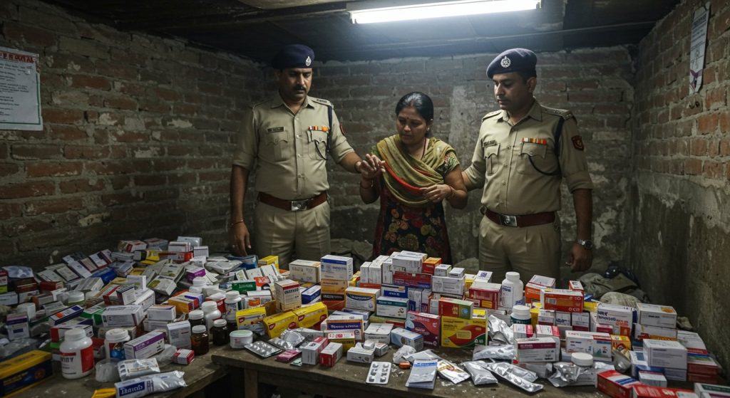 Kanpur's Major Fake Drug Bust: Daughter Also Involved; Anti-Narcotics Task Force Takes Them to Ludhiana