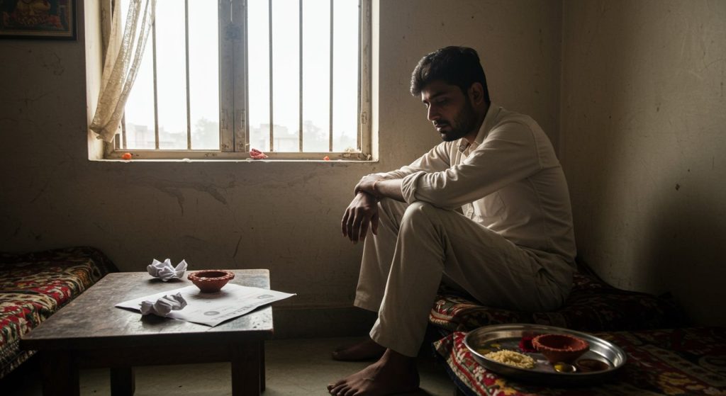 Horrifying incident in Kanpur: Youth hangs himself on Bhai Dooj in depression over job loss