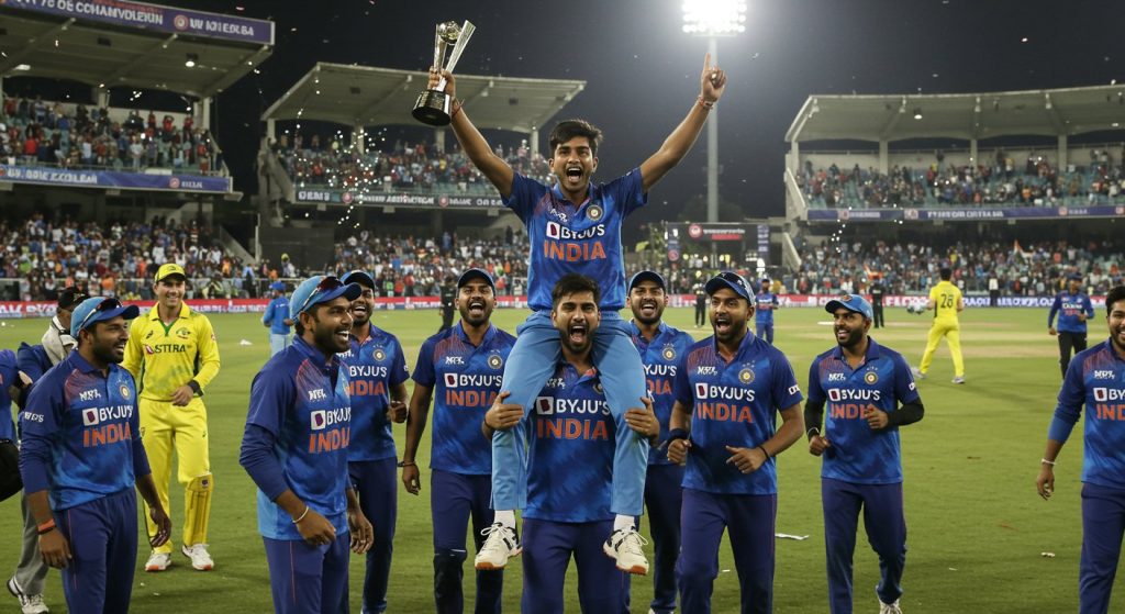 India-A made history in Kanpur: Defeated Australia-A by two wickets, Prabhsimran Man of the Match