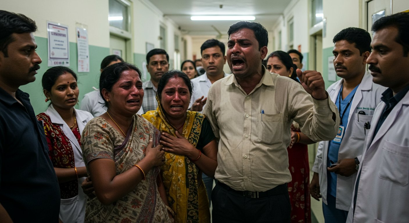 कानपुर में मासूम की मौत पर हंगामा: परिजनों ने लगाया इलाज में लापरवाही का गंभीर आरोप