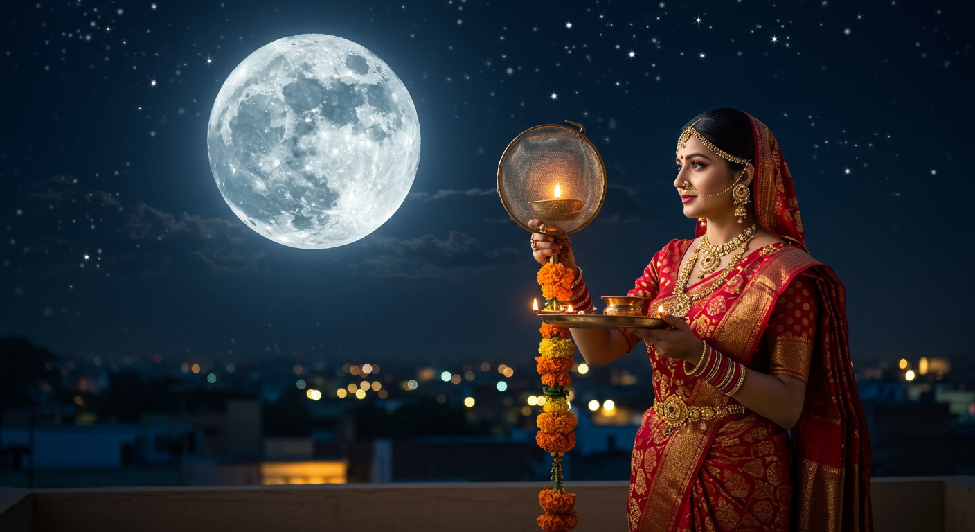 कानपुर करवा चौथ: रोहिणी नक्षत्र में होगा चंद्र पूजन, इस बार बन रहा अति शुभ संयोग, जानें पूरी जानकारी