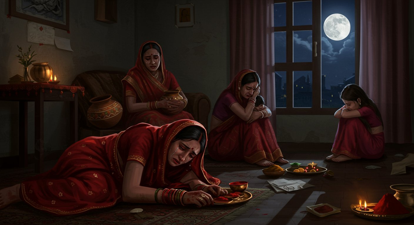कानपुर में करवाचौथ पर गहराया मातम: चार पतियों ने की खुदकुशी, कई परिवारों पर टूटा दुखों का पहाड़