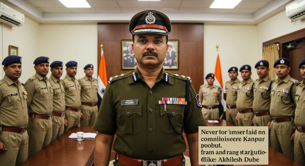 Kanpur: New CP's Stern Message — Action Against Mafia Akhilesh Dubey, Negligent SHOs To Be Removed!