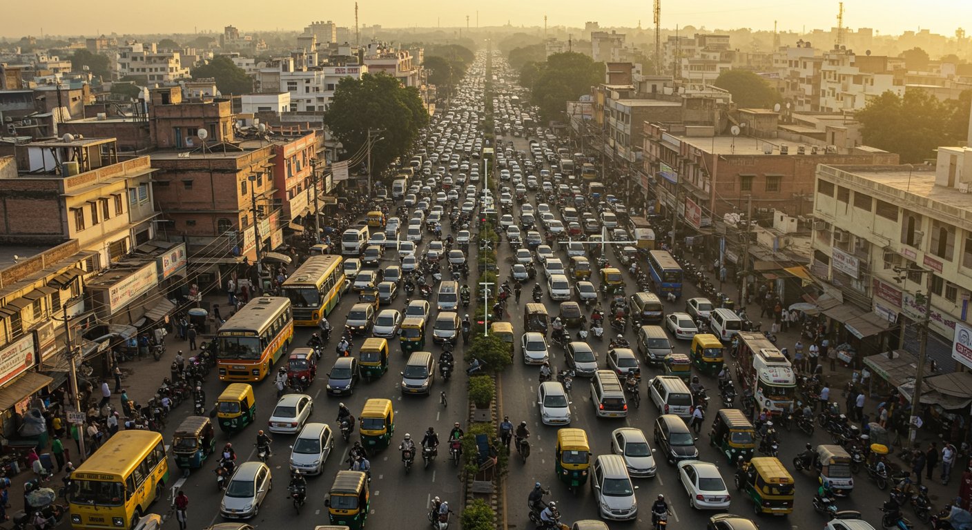 कानपुर में अब 400 मीटर ऊंचाई से होगी ट्रैफिक पर नज़र, पुलिस कमिश्नर ने दिए कड़े निर्देश