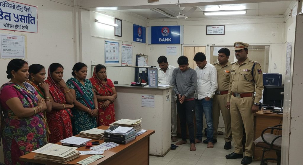 Fake Bank Busted in Kanpur: Millions Scammed from 79 Women, Four Fraudsters Arrested and Sent to Jail