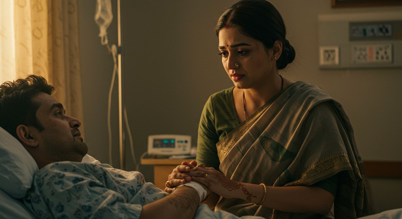 करवा चौथ पर पति के लिए शिखा का महादान: अपनी जान की परवाह किए बिना बचाई सुहाग की जिंदगी