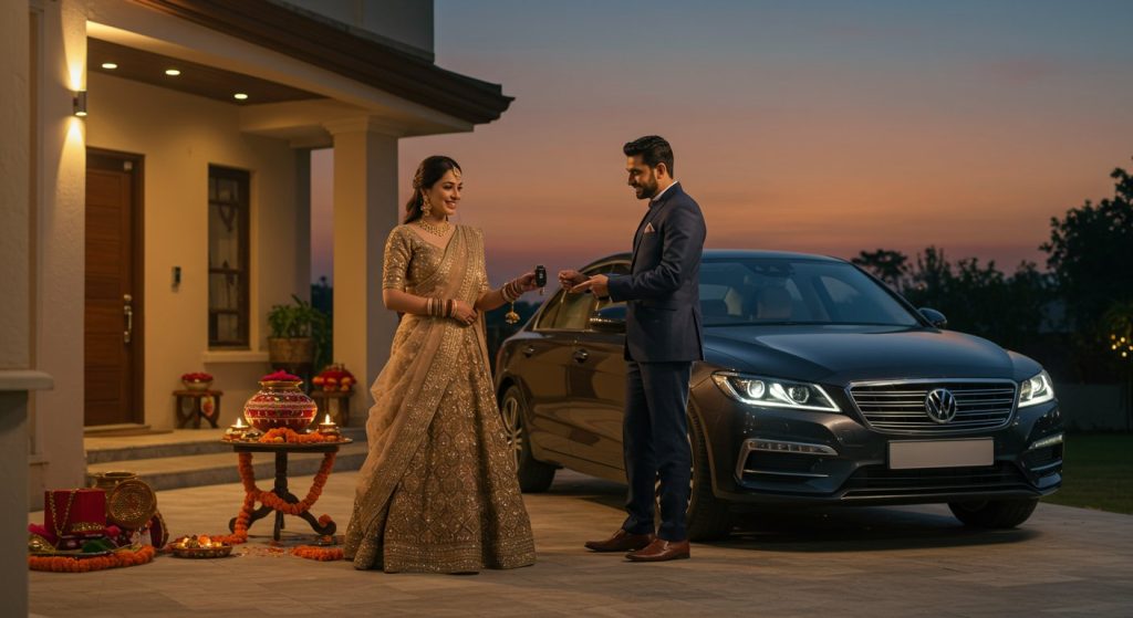 Karwa Chauth 2025: Not Jewelry Anymore, Husbands' Hearts Set on Luxury Cars Up to Rs 40 Lakh; Gifting Wives Special Presents