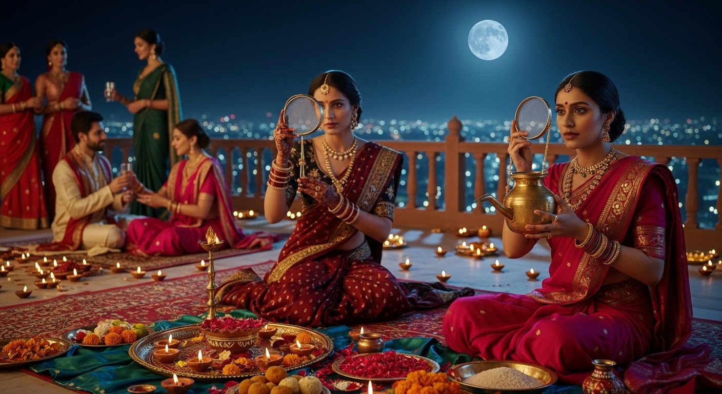 करवा चौथ 2025: आज है सुहागिनों का महापर्व, जानें पूजा का शुभ मुहूर्त और अपने शहर में चंद्रोदय का सही समय