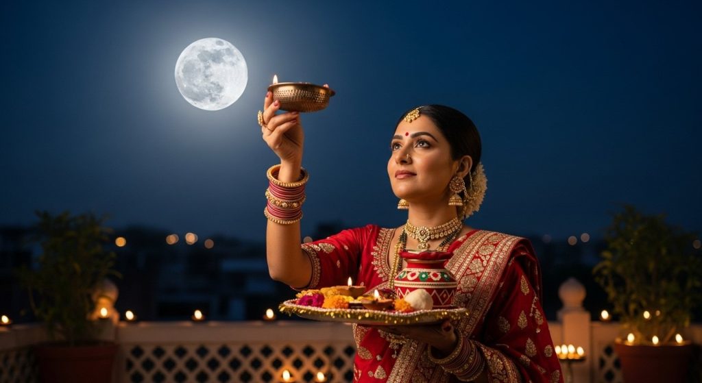 Karwa Chauth 2025: Fast today, know auspicious puja muhurat and exact moonrise time