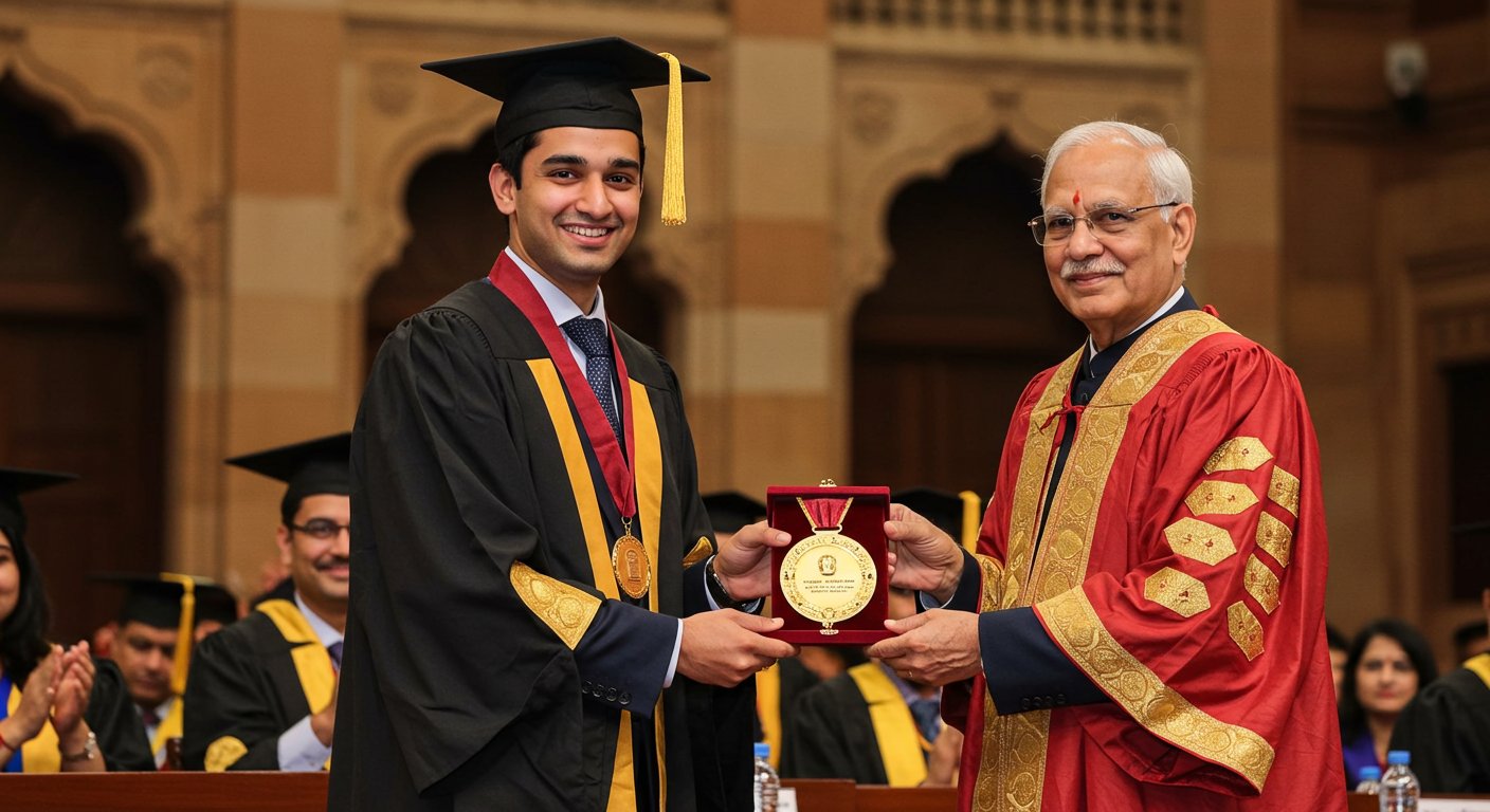 काशी विद्यापीठ में अनिकेत को मिलेगा अतुल माहेश्वरी स्वर्ण पदक, मेहनत का मिला शानदार फल