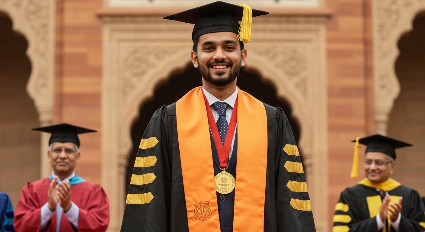 काशी विद्यापीठ में अनिकेत को मिला अतुल माहेश्वरी स्वर्ण पदक: शिक्षा जगत में छा गया नाम, जानिए पूरी कहानी