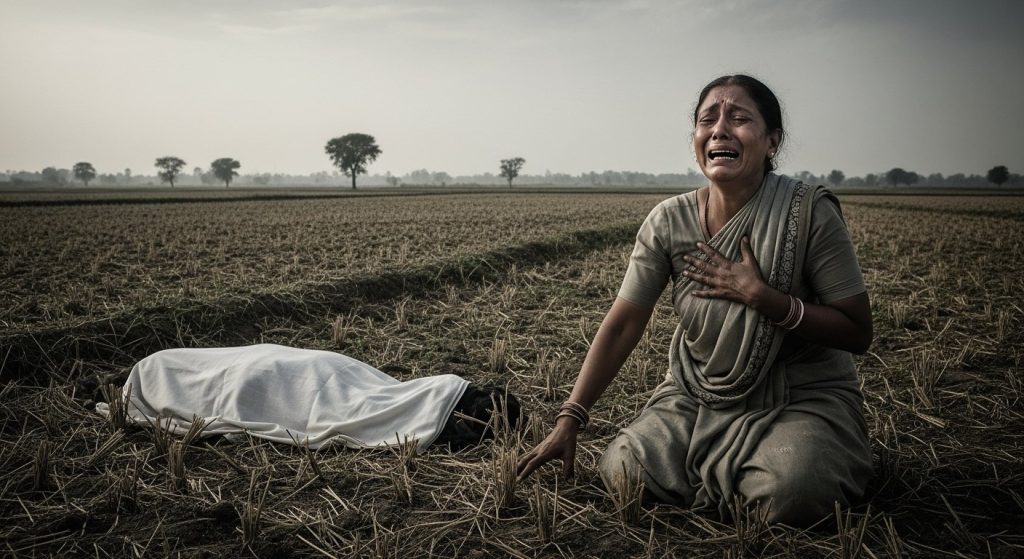 UP: Kidnapped and Brutally Murdered: Young Man's Body Found in Field, Weeping Mother Asks - 'Where Has My Darling Gone?'