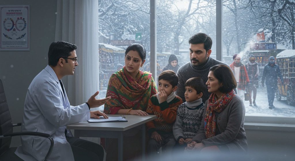 Viral Threat Rises Amidst Cold Winds: Doctors Offer Essential Advice