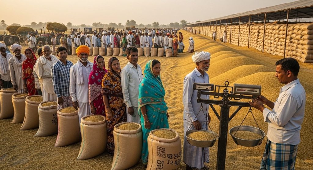 Boom Time for UP's Paddy Farmers! 1.37 Lakh Farmers Registered, 4000 Procurement Centers to Open for Major Relief