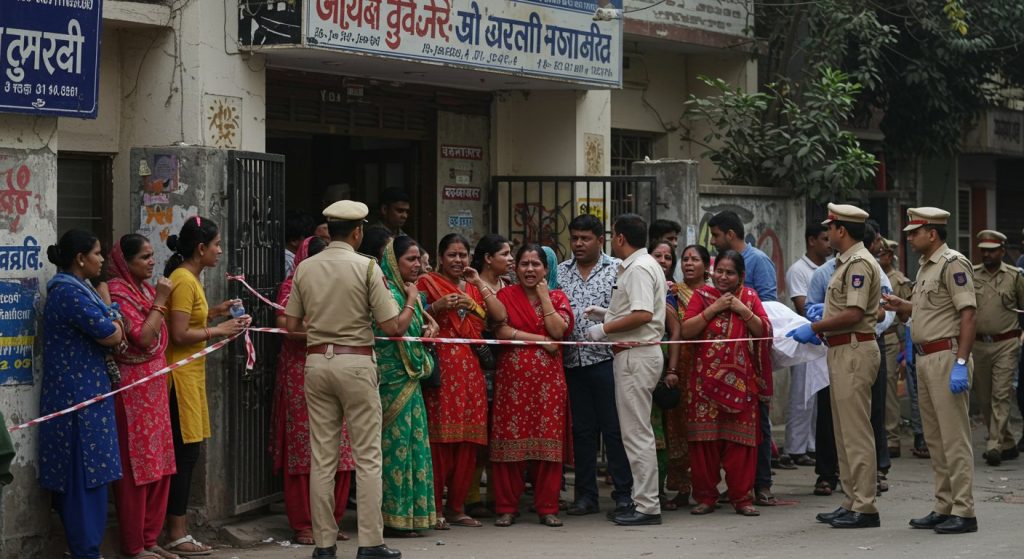 Lucknow: Commotion as Youth's Body Found in Guest House; Family Alleges Murder, Creates Ruckus; Police Begin Investigation