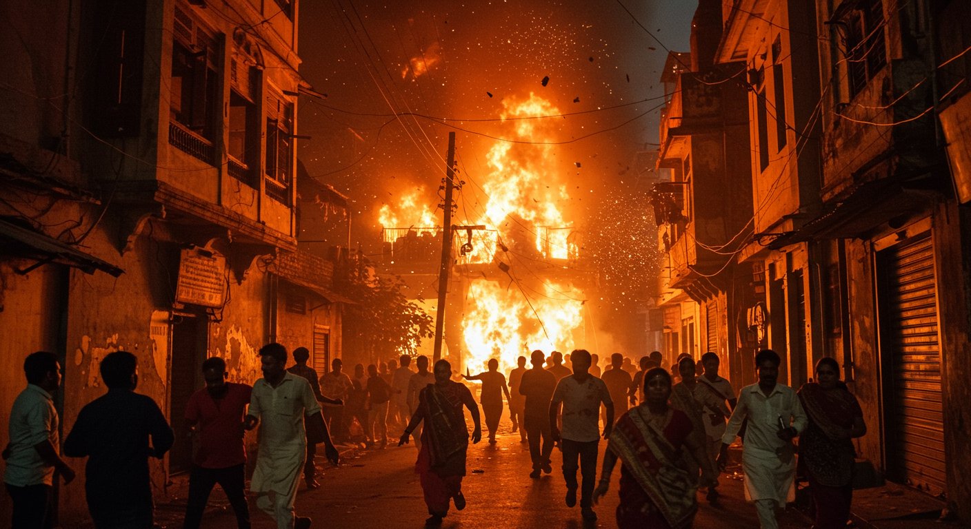 लखनऊ में आग के बाद कई धमाके: दहशत में भागे लोग, जांच में सामने आया चौंकाने वाला सच