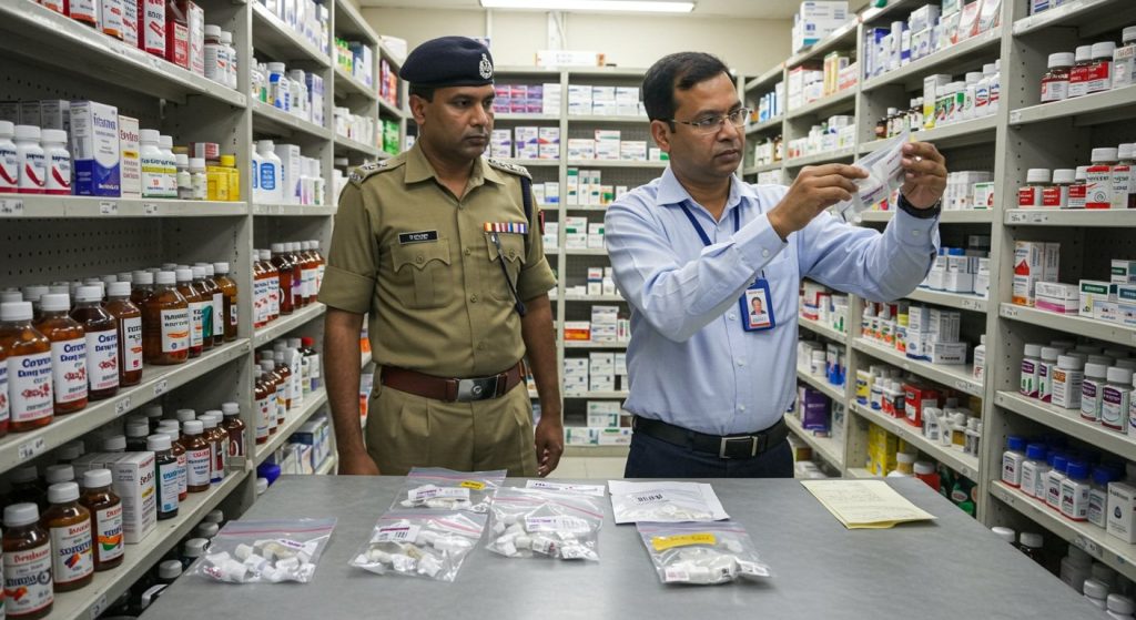 Major Raid on Banned Cough Syrup in Lucknow: 28 Hospitals Targeted, 41 Samples Sent for Testing
