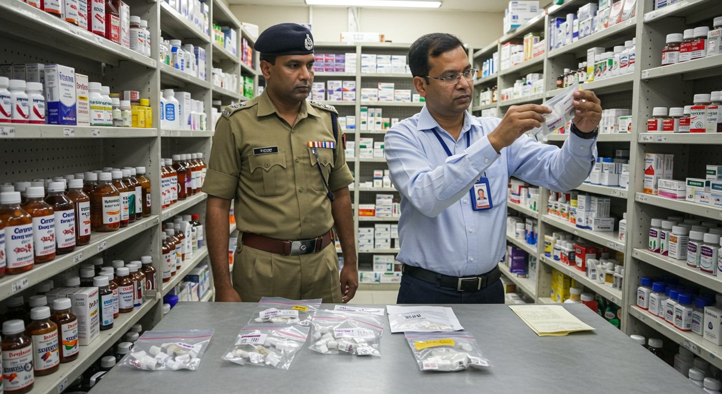 लखनऊ में प्रतिबंधित कफ सिरप पर बड़ा छापा: 28 अस्पताल निशाने पर, 41 नमूने जांच के लिए भेजे गए