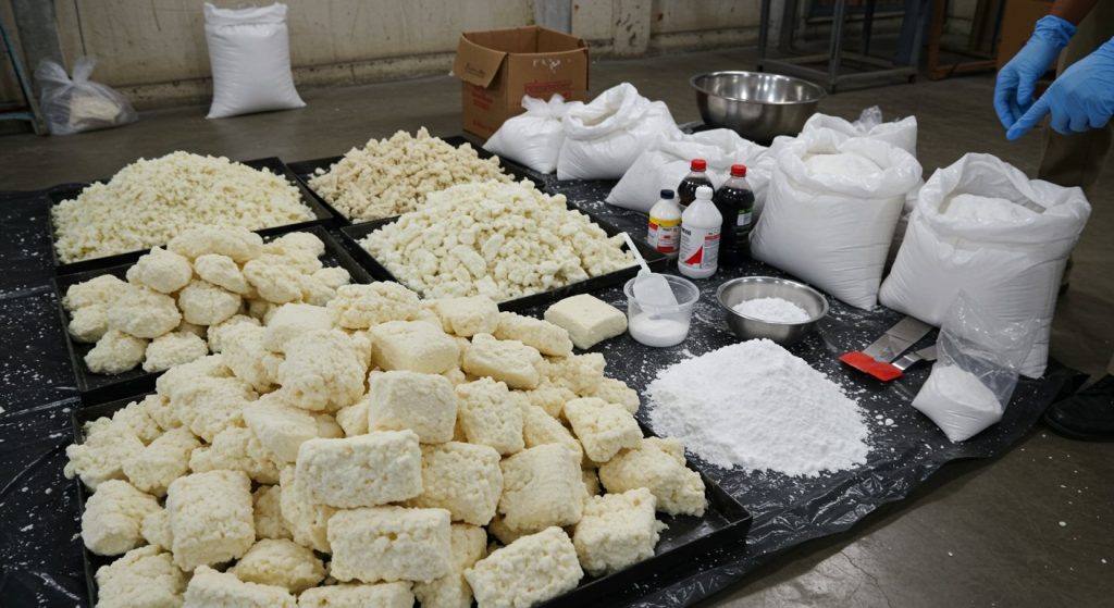 Lucknow: Huge Quantity of Fake Khoa Seized, White Powder Among Other Items Recovered; How to Identify Adulterated Khoa