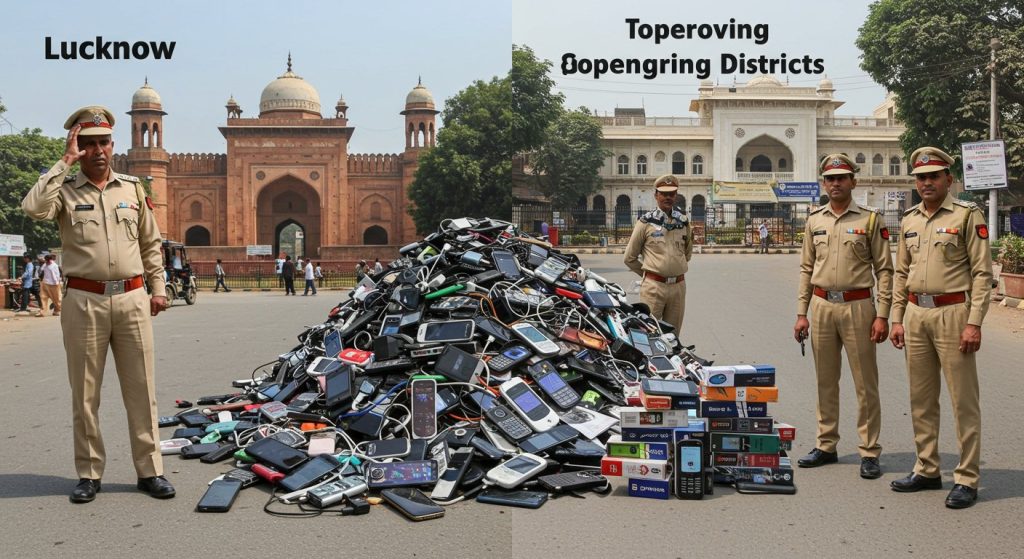 Lucknow Police Lags Most in Mobile Recovery: Two UP Districts Top, Shocking Report!