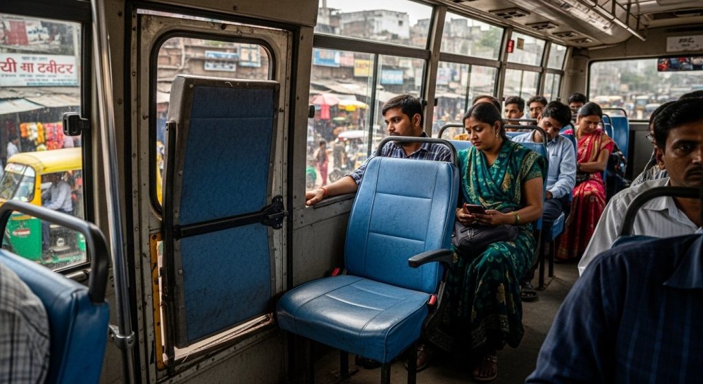Fatal Negligence in Lucknow's Private AC Buses! Emergency Exit Replaced by Seat, Endangering Passengers' Lives