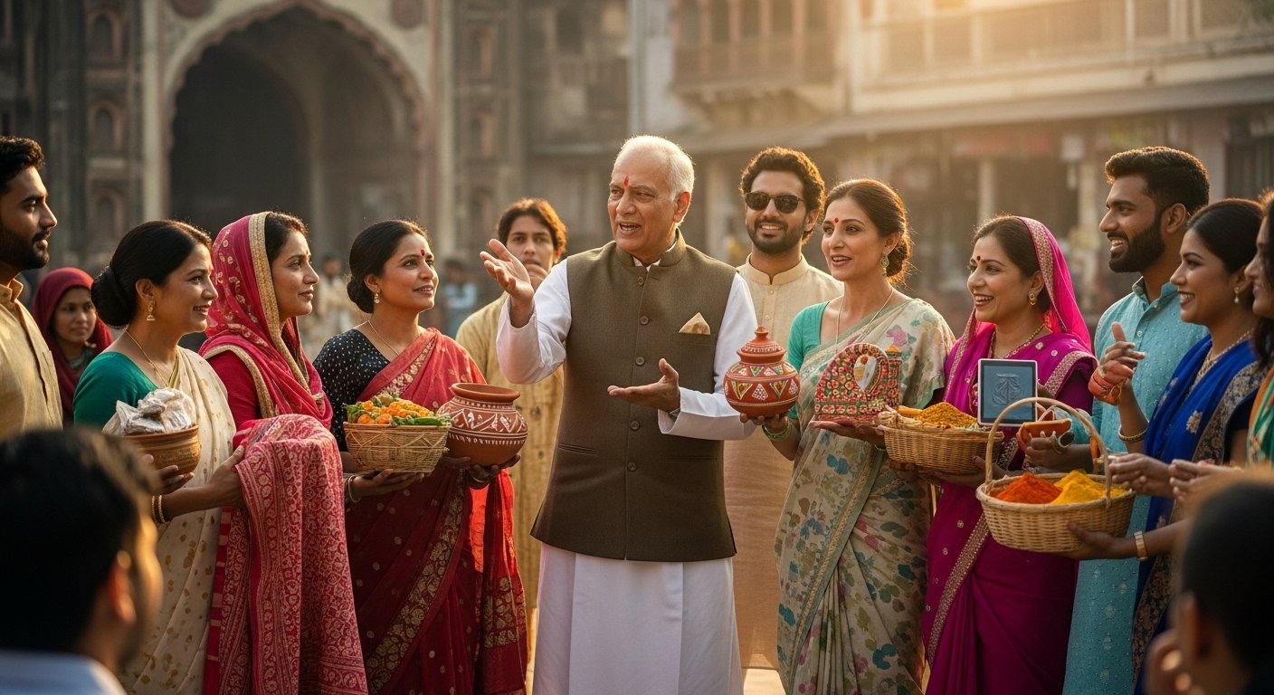 लखनऊ में सिंधी समाज का ‘स्वदेशी’ संकल्प: विदेशी सामान छोड़ो, देश को मजबूत करो!