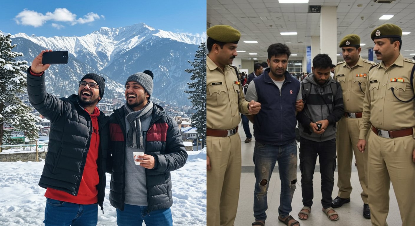 लखनऊ चोरी कांड: मनाली में मौज-मस्ती कर रहे थे चोर, लौटते ही ऐसे हुए गिरफ्तार!