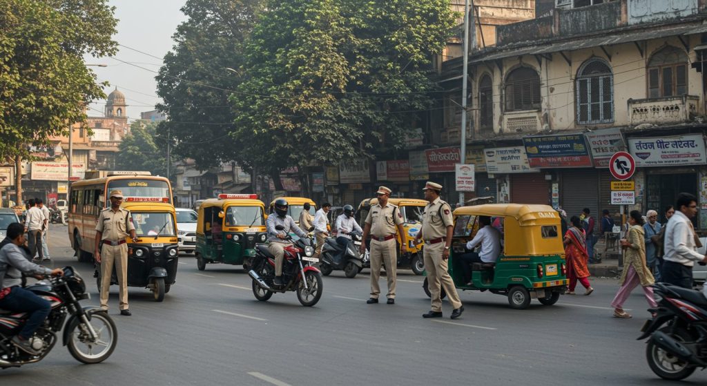Lucknow to get relief from traffic jams and accidents, 16 new traffic police stations to be built – A major hope