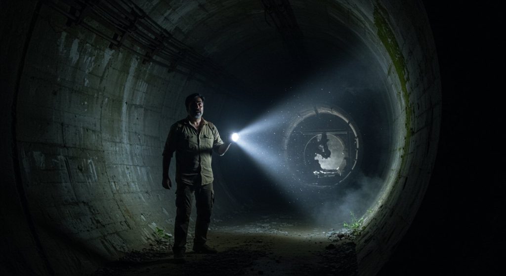 Man finds mysterious 1944 tunnel, the sight inside blew his mind!