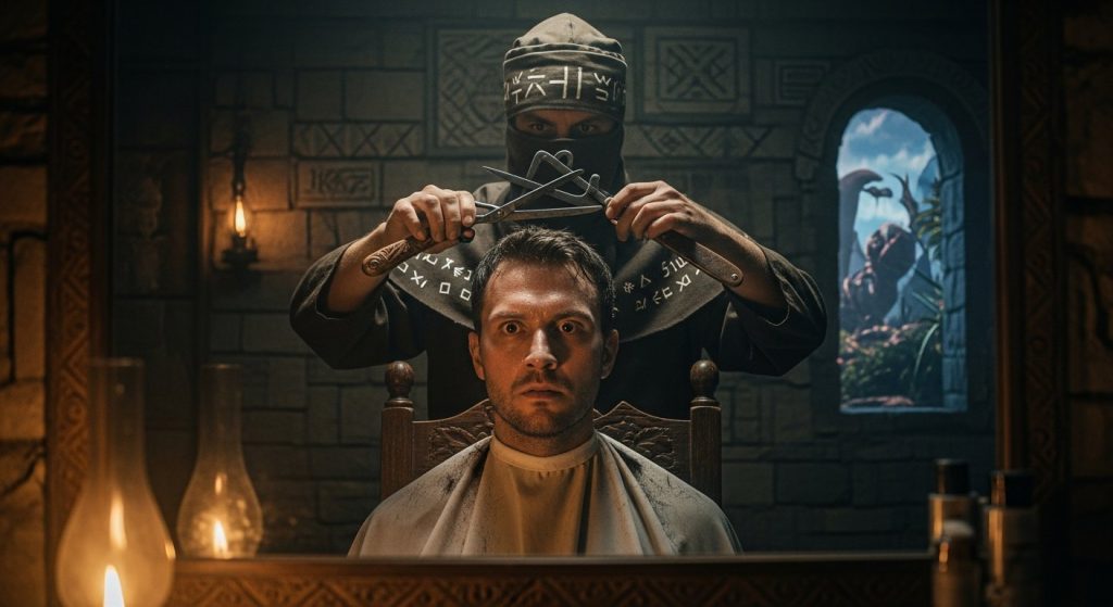 A Bizarre Haircut Experience in a Mysterious Country Left the Man Sweating, and the Story Went Viral!