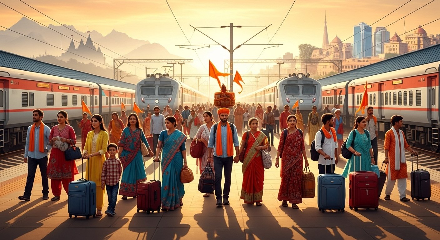 नारनौल रेलमार्ग पर दो महीने तक होगा रूट डायवर्जन, गुजरात और वैष्णो देवी जाने वाले यात्रियों को मिलेगी सीधी सुविधा
