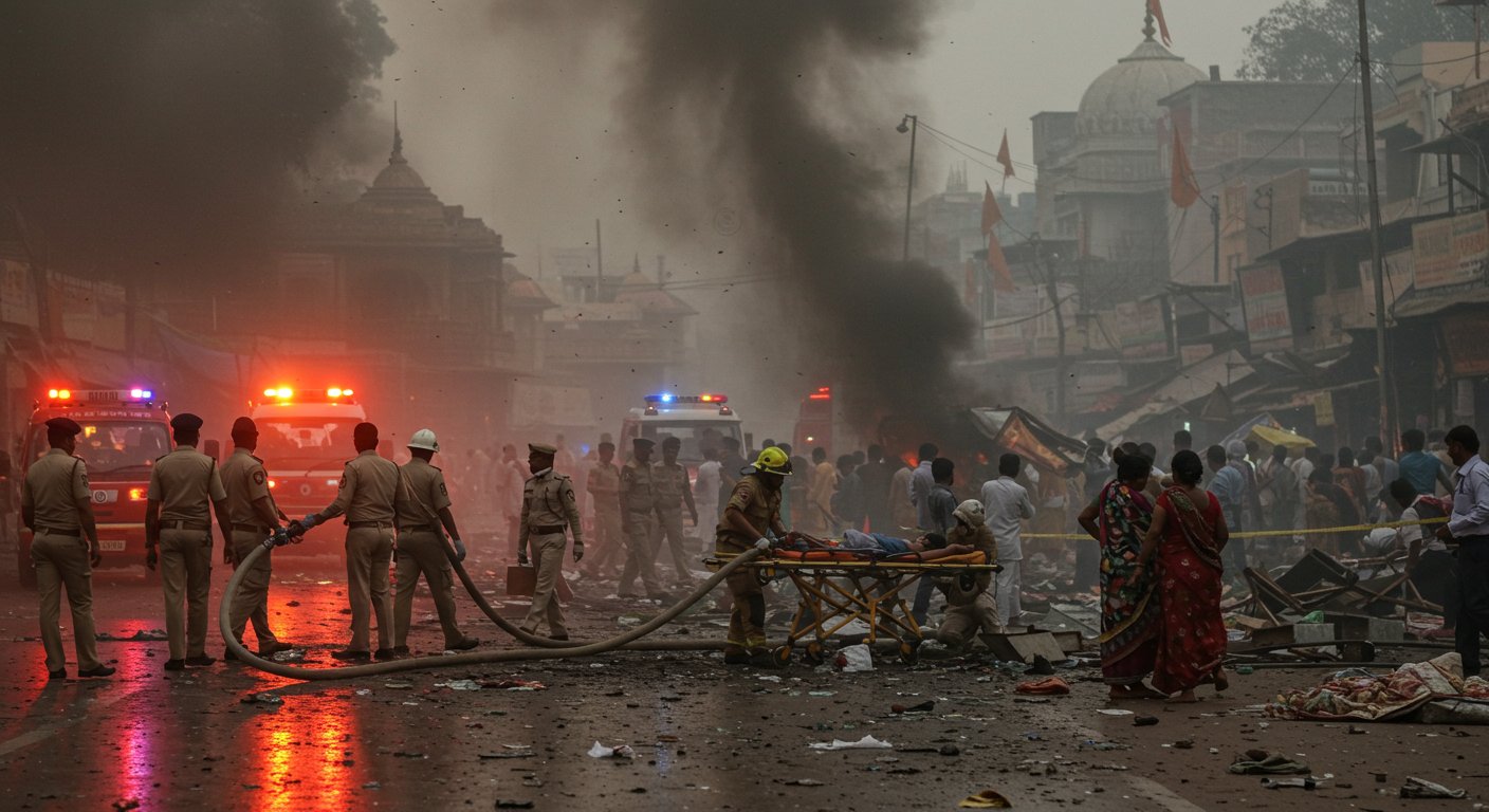 अयोध्या में भीषण धमाका: 5 की मौत, कई गंभीर घायल – पूरे इलाके में दहशत