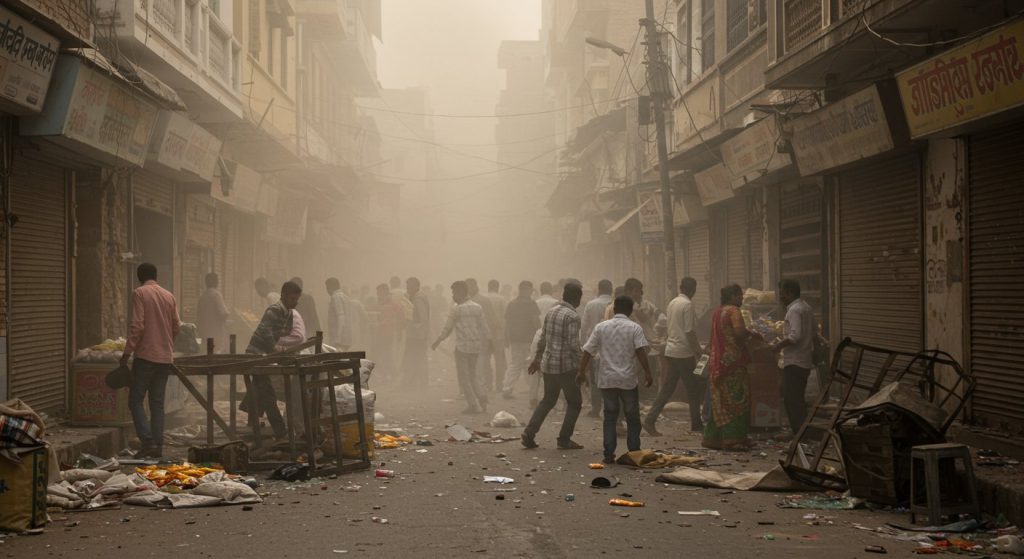 Massive blast in Kanpur's Mishri Bazar, 5 injured, panic in the area