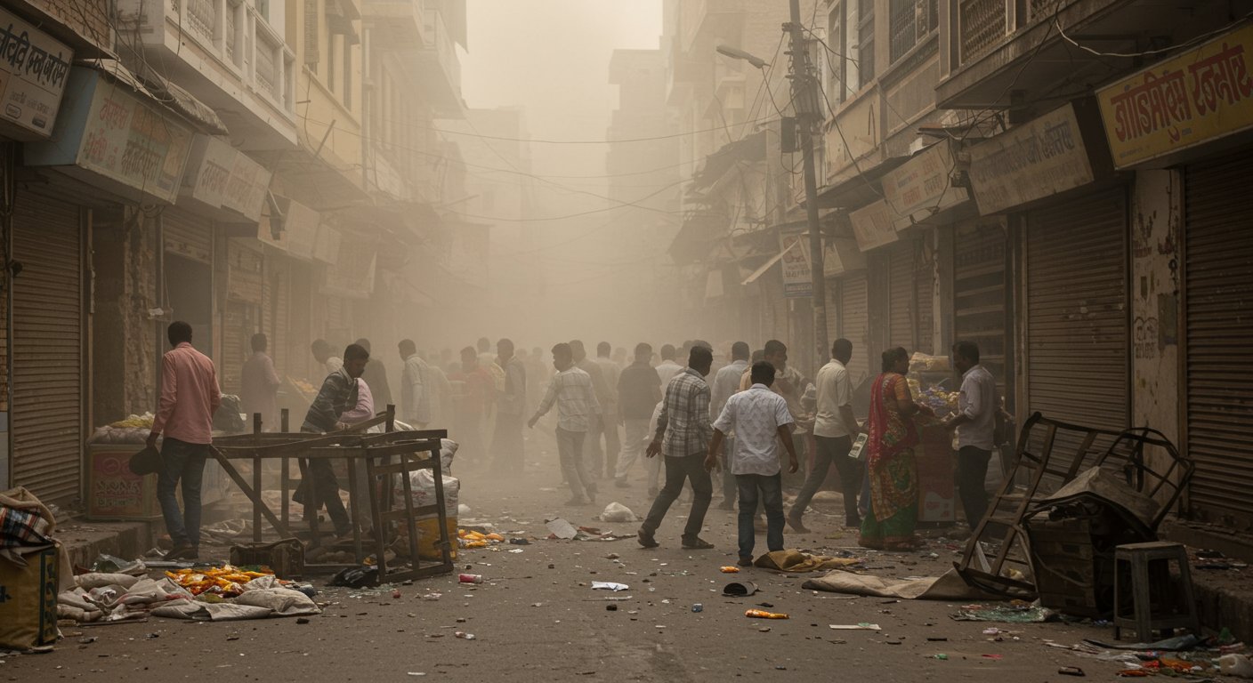 कानपुर के मिश्री बाजार में भीषण धमाका, 5 घायल, इलाके में हड़कंप
