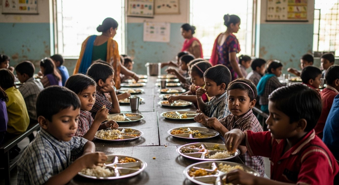 मिड डे मील की हकीकत: जितने में नहीं मिलते गोलगप्पे, उतने पैसों में प्राइमरी स्कूल के बच्चों को मिल रहा खाना!